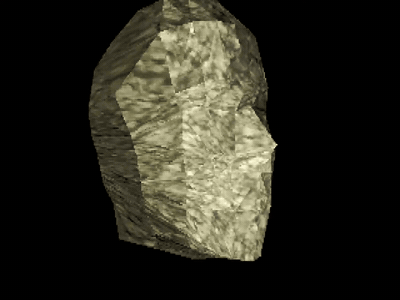 Dimension mapped rotating head animation
